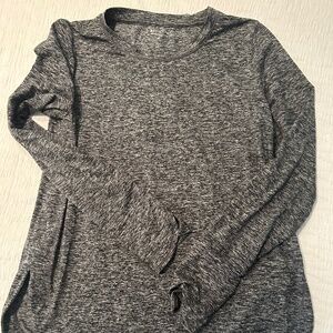 Athleta long sleeve workout top